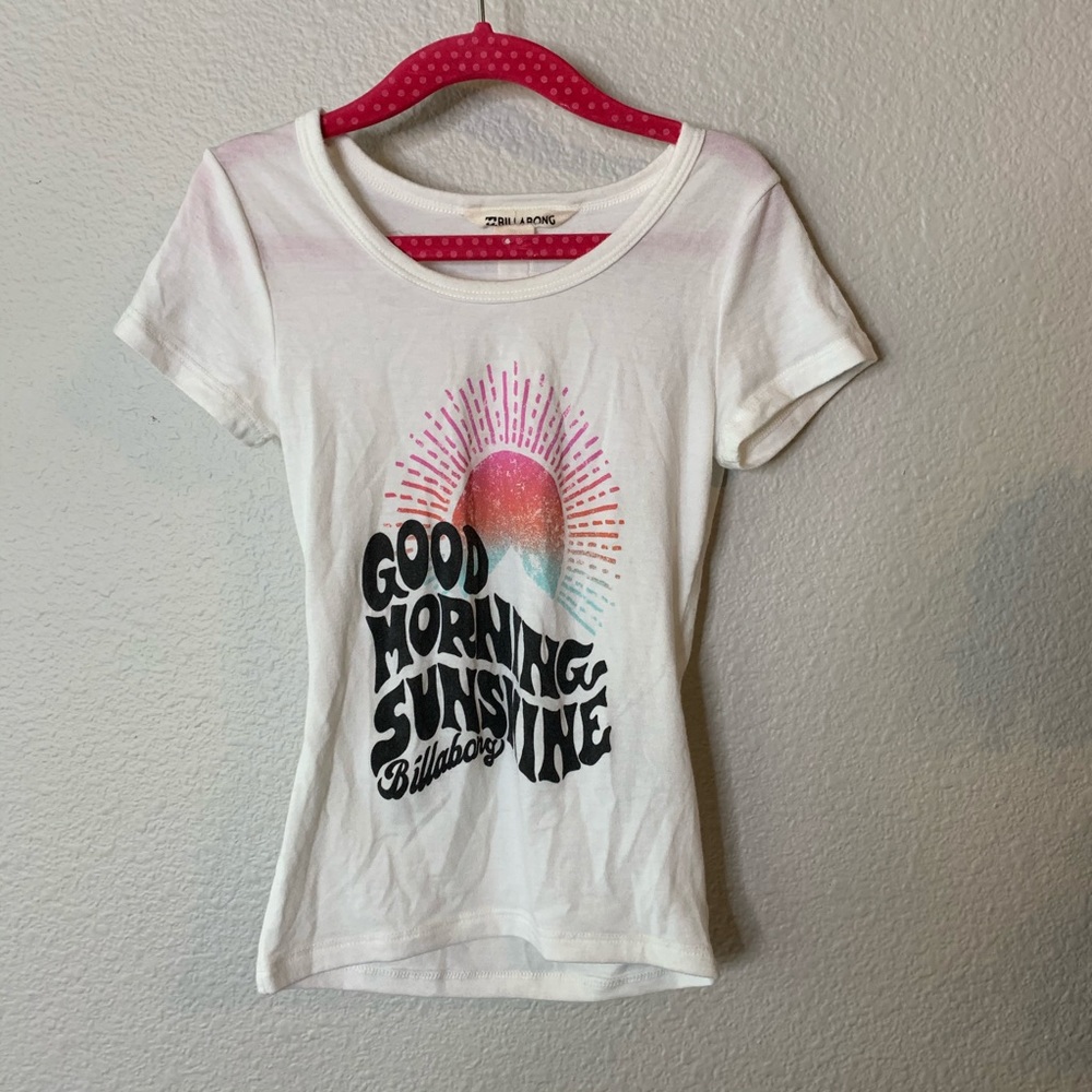Girl’s Billabong Good Morning Sunshine T-Shirt